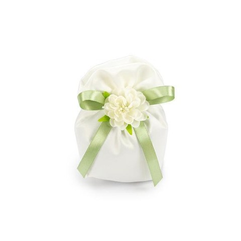 SACCHETTO RASO BON BON 12XH13 PANNA